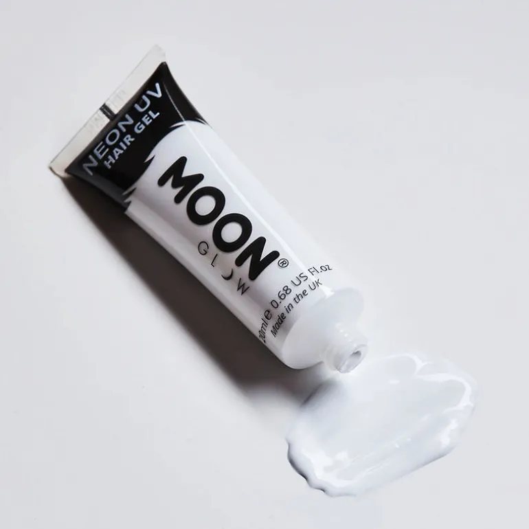 Gel coloré néon Moon Glow blanc