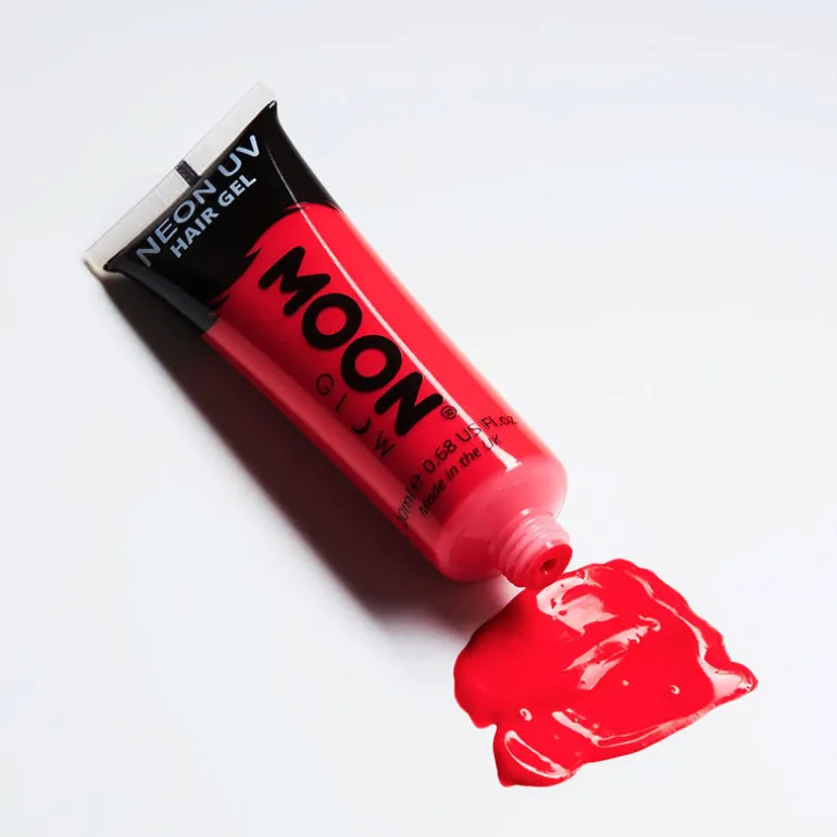 Gel coloré néon Moon Glow rouge