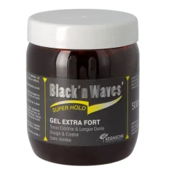 Gel extra fort Black'n Waves