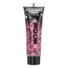 Gel holographique à grosses paillettes Moon Glitter rose