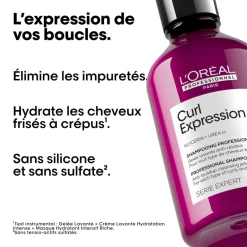 Gelée lavante anti-résidus pour cheveux bouclés ou crépus Curl Expression 300ml
