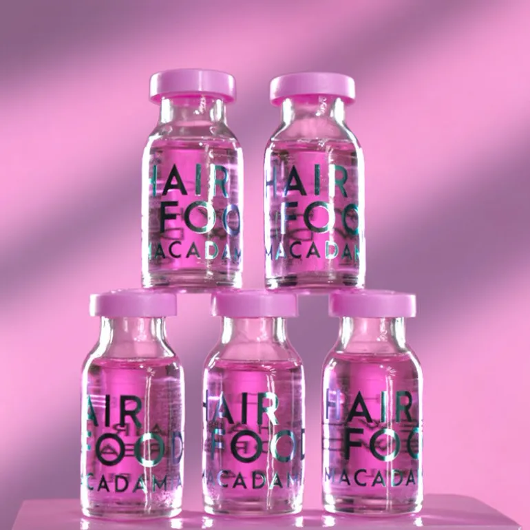 Hair food coffret 8 ampoules magiques