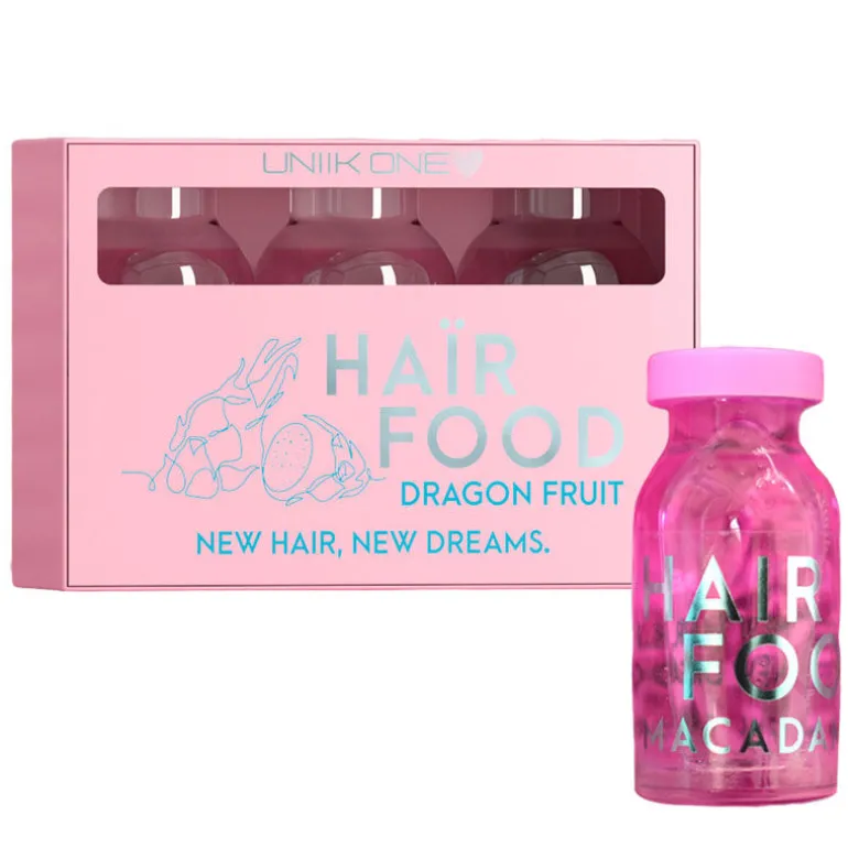 Hair food coffret 3 ampoules magiques