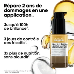 Huile bi-phase Absolut Repair Molecular 30 ml