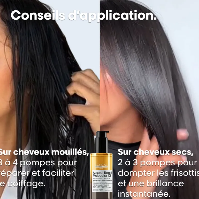 Huile bi-phase Absolut Repair Molecular 90 ml