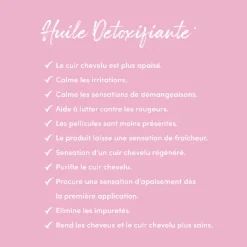 Huile détoxifiante Scalp Detox Oil Treatment