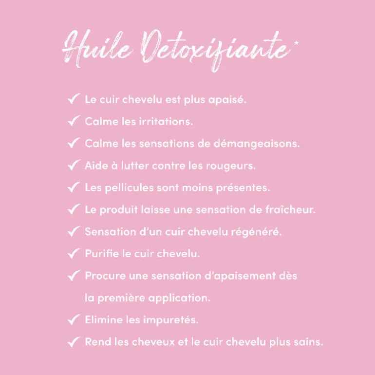 Huile détoxifiante Scalp Detox Oil Treatment