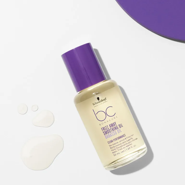 Huile lissante pour cheveux indisciplinés BC Frizz Away