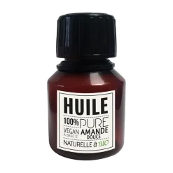 Huile pure amande douce Naturelle & Bio