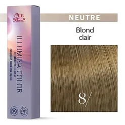 Illumina color 8/ blond clair naturel