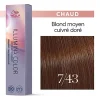Illumina color 7/43 blond cuivré doré