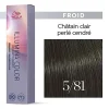 Illumina color 5/81 châtain clair perlé cendré