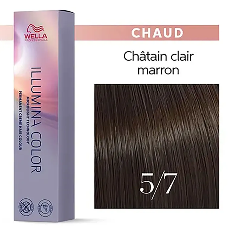 Illumina color 5/7 châtain clair marron