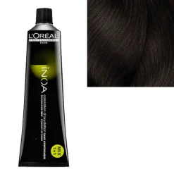 Inoa Coloration sans ammoniaque 4.15 châtain cendré acajou