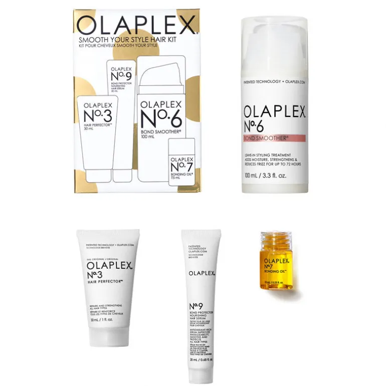 Kit pour cheveux Smooth your Style Holidays Kits