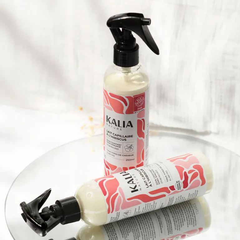 Lait capillaire à l'hibiscus