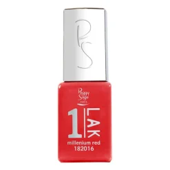 1-LAK vernis semi-permanent 3 en 1 milenium red