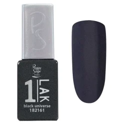 1-LAK vernis semi-permanent 3 en 1 black universe