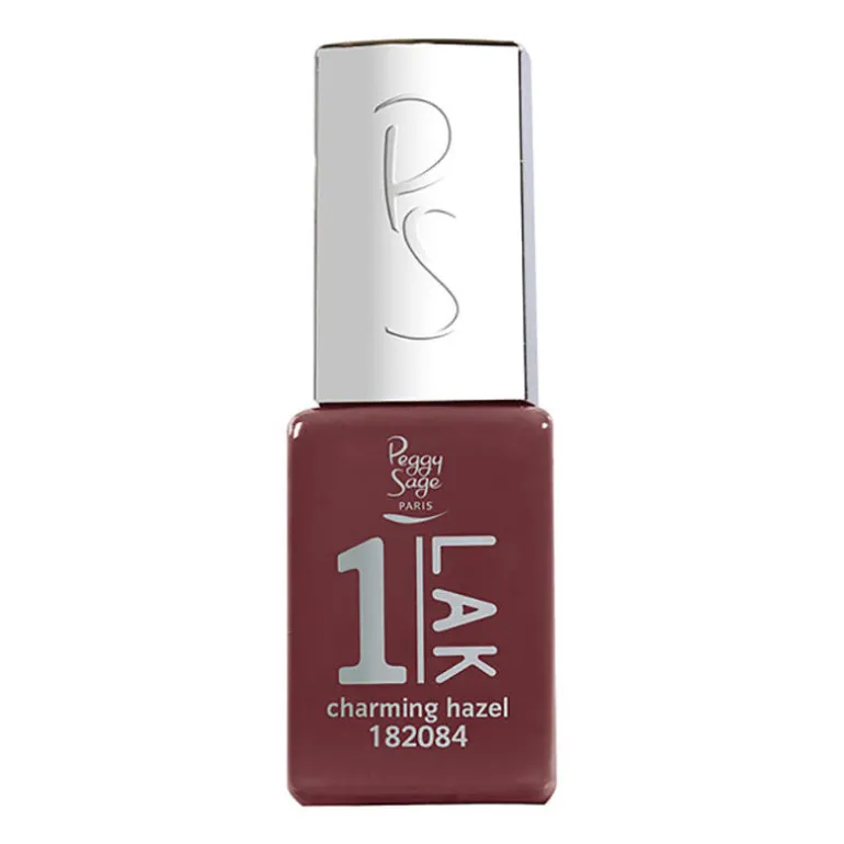 1-LAK vernis semi-permanent 3 en 1 charming hazel