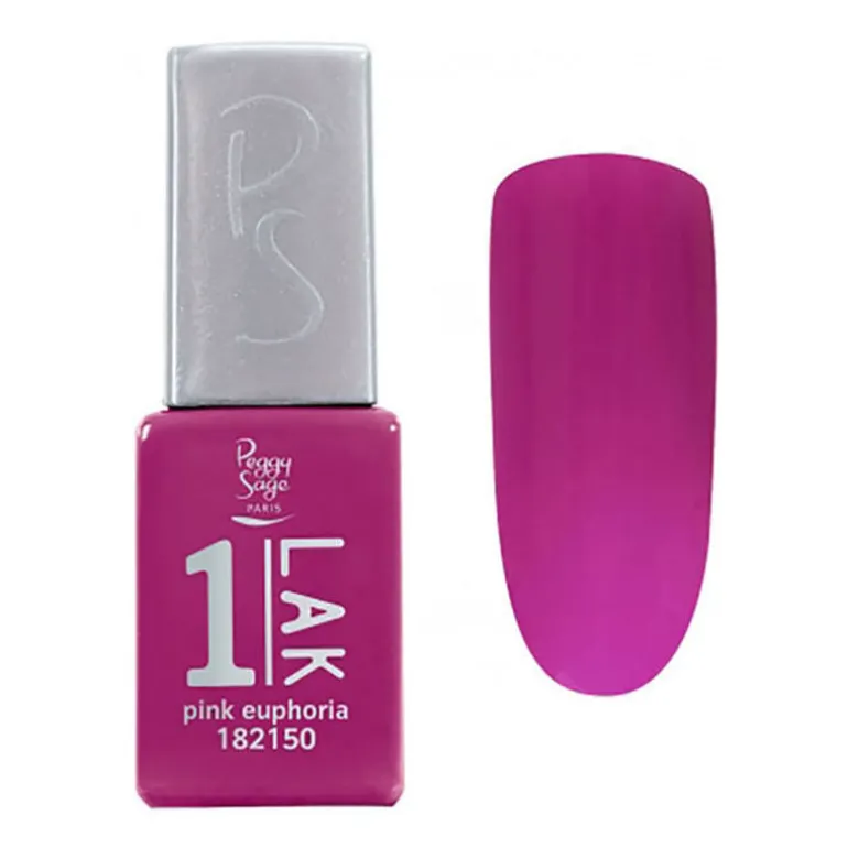 1-LAK vernis semi-permanent 3 en 1 pink euphoria