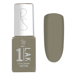 1-LAK vernis semi-permanent 3 en 1 Olive green