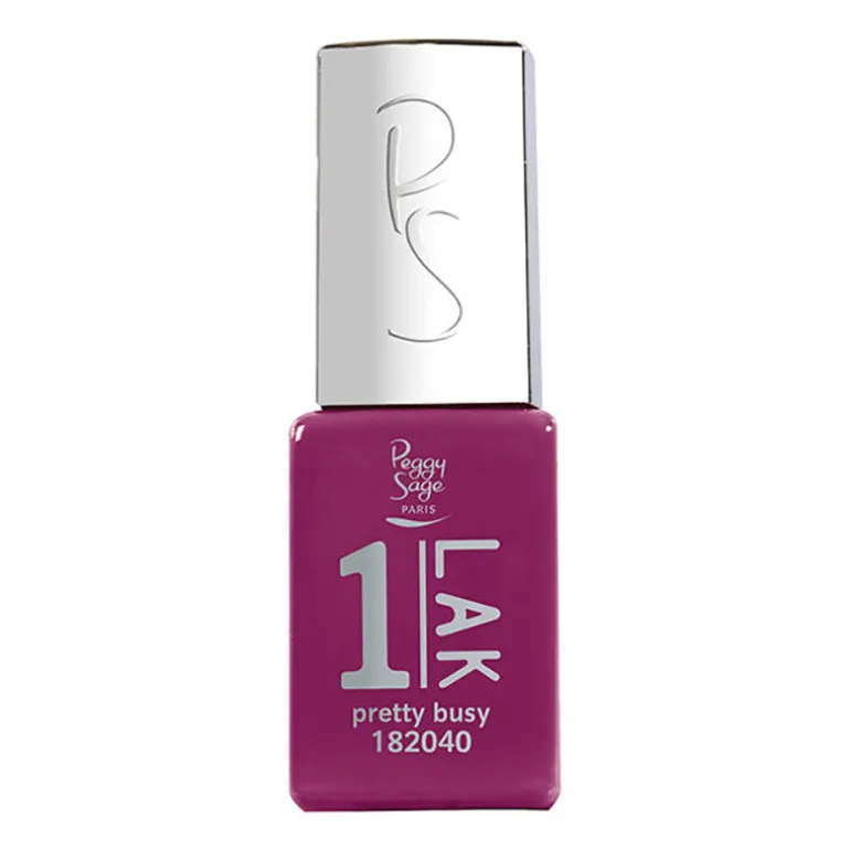 1-LAK vernis semi-permanent 3 en 1 pretty busy