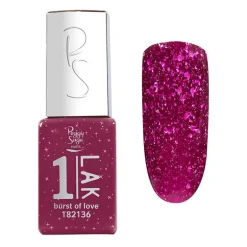 1-LAK vernis semi-permanent 3 en 1 burst of love