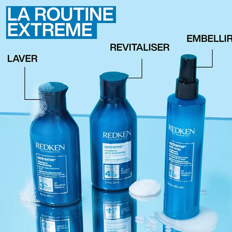 Le rituel Extreme fortifiant pour cheveux cassants