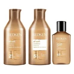 Le rituel hydratant cheveux secs et rêches All Soft