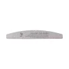 Lime à ongles 2 faces lavable demi-lune 100/100 zebra, pour ongles artificiels