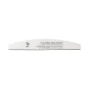 Lime à ongles 2 faces lavable demi-lune 180/180 blanc, pour ongles naturels