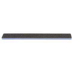 Lime rectangulaire noire pour ongles naturels 100/180 : Grain moyen / fin