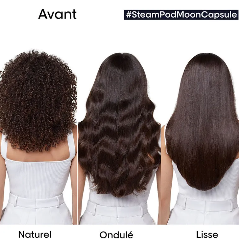 Lisseur-boucleur Vapeur SteamPod 4 en édition limitée Moon Capsule
