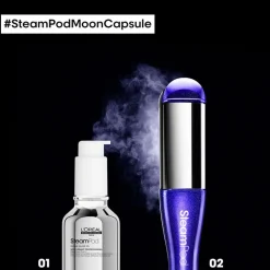 Lisseur-boucleur Vapeur SteamPod 4 en édition limitée Moon Capsule