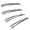 Lot de 4 barrettes noires