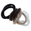 Lot élastiques mousse blanc noir beige marron