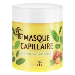 Masque capillaire pour cheveux secs ou abîmés Argan & Karité 250ml