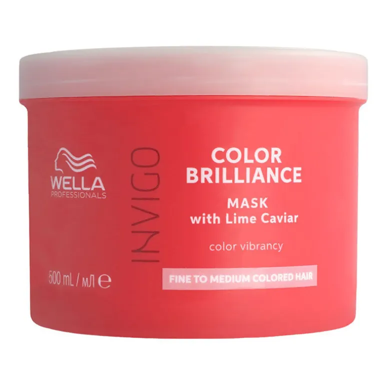 Masque cheveux colorés fins à normaux Invigo Color Brilliance 500ml