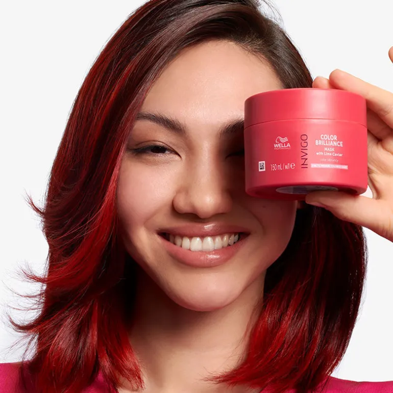 Masque cheveux colorés fins à normaux Invigo Color Brilliance 500ml