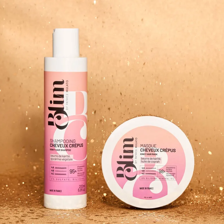 Masque cheveux crépus Blim