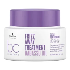 Masque lissant pour cheveux indisciplinés BC Frizz Away