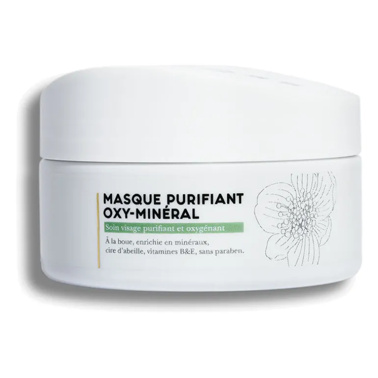 Masque oxy-minéral soin visage purifiant