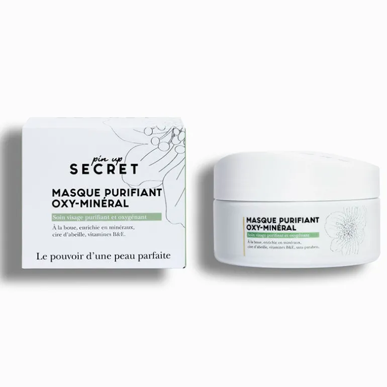 Masque oxy-minéral soin visage purifiant