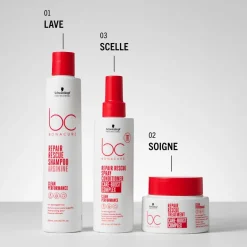 Masque pour cheveux abîmés BC Repair Rescue 200ml