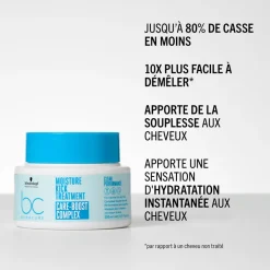 Masque pour cheveux normaux à secs BC Moisture Kick