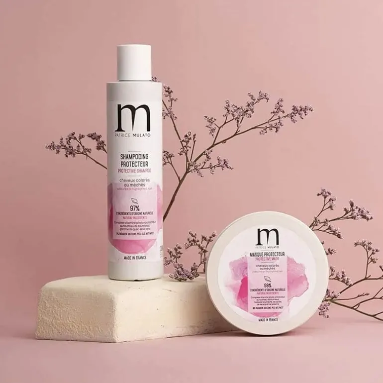 Masque protecteur cheveux colorés ou méchés