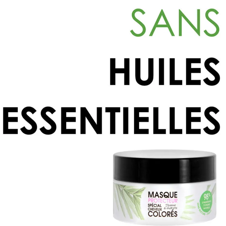 Masque protecteur cheveux colorés Gamme Nature