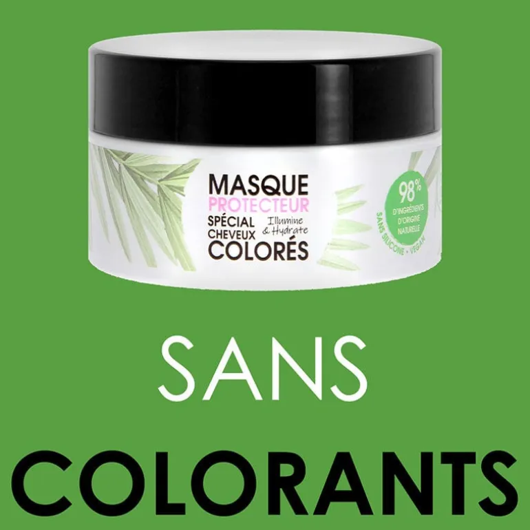 Masque protecteur cheveux colorés Gamme Nature