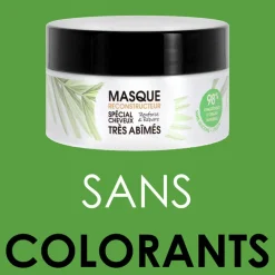 Masque reconstructeur cheveux très abîmés Gamme Nature