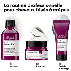 Masque riche hydratant intensif pour cheveux crépus Curl Expression 250ml